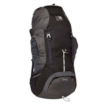 Karrimor Bobcat 65 Litre Outdoor Backpack (Black-Asphalt)