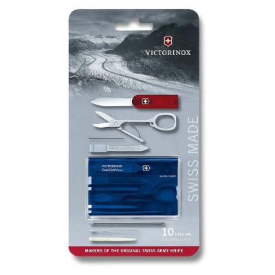 Victorinox SwissCard Transparent Blue