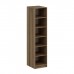 Minar Kale 1 Door Shelf Cabinet Dore - Smoke Glass