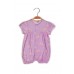 Baby Girl Duck Print Lilac Jumpsuit