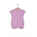 Baby Girl Duck Print Lilac Jumpsuit