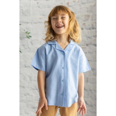 Boys' Short Sleeve Woven Shirt