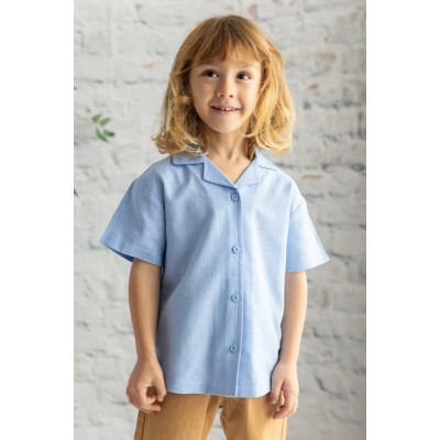 Boys' Short Sleeve Woven Shirt