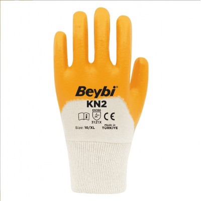 KN2 Cotton Nitrile Gloves