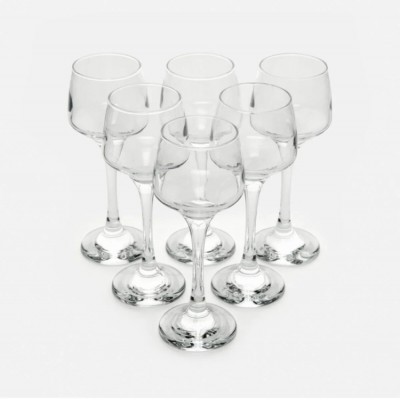 Lav Lal 6-Piece Coffee Companion Water Glass Set 80 ml