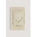 Nil Embroidered Bamboo Towel Beige 50x85