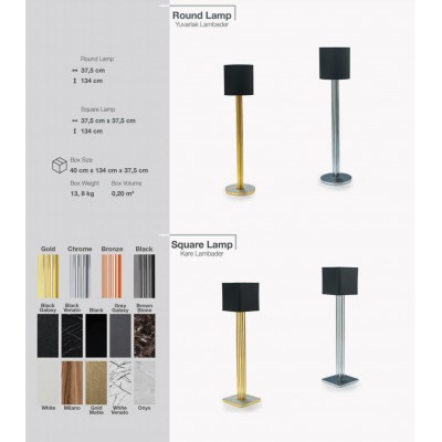 HEBBLIFE Star Tall Floor Lamp