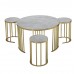 HEBBLIFE Royal 3+1 Middle Coffee Table