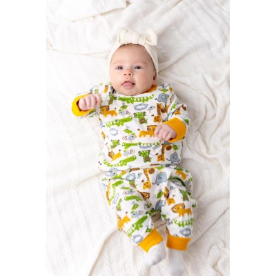 Unisex Kids Patterned Pajama Set