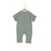 Unisex Baby Pocketed Muslin Jumpsuit