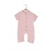 Unisex Baby Pocketed Muslin Jumpsuit