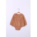 Baby Girl Embroidered Long Sleeve Dress with Bloomers