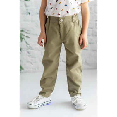 Boys' Gabardine Straight Pants