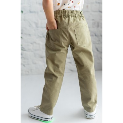 Boys' Gabardine Straight Pants