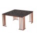 HEBBLIFE Galaxy Square Middle Coffee Table