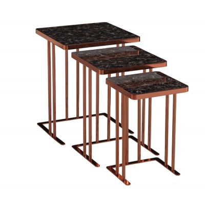 HEBBLIFE Galaxy Nest 3 Square Tables