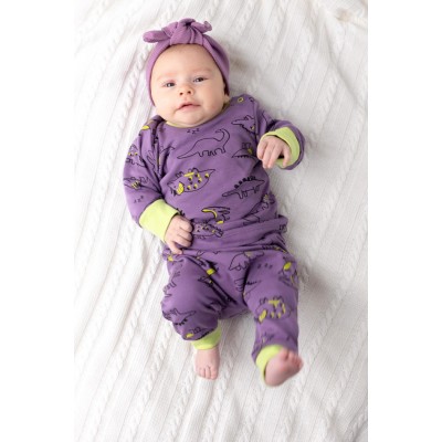 Unisex Kids Patterned Pajama Set