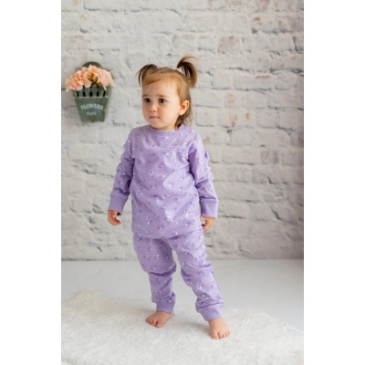 Unisex Kids Patterned Pajama Set