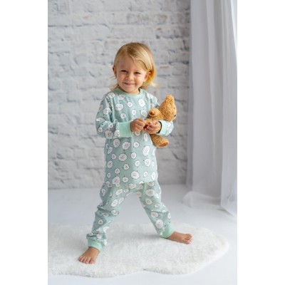 Unisex Kids Patterned Pajama Set