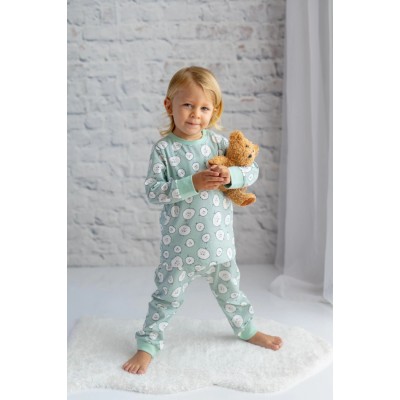 Unisex Kids Patterned Pajama Set