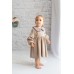 Baby Girl Peter Pan Collar Long Sleeve Dress