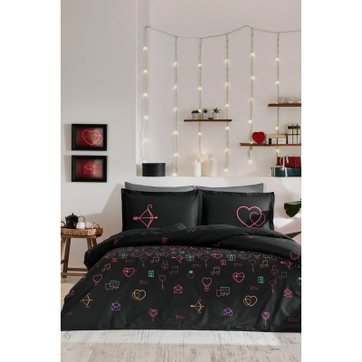 Ozdilek Gleam Love Double Bed Duvet Cover Set