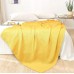 Skyrose Single Size Yellow Waffle Pattern Bedspread Cotton Single 160 x 230 cm